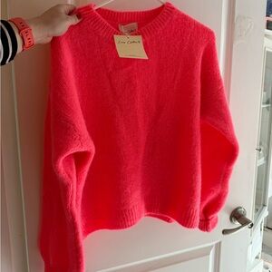 Easy Clothes Coral Sweater - one size